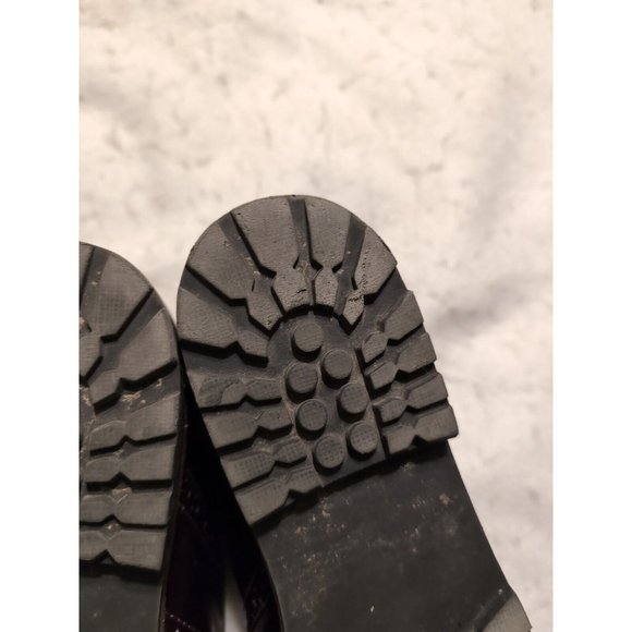 Nine West Patent Leather OliverWM Women’s  Oxfords Size 8 Plum - Picture 8 of 10